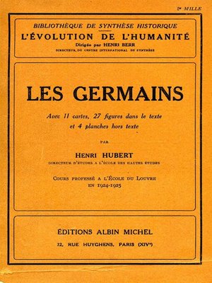 cover image of Les Germains